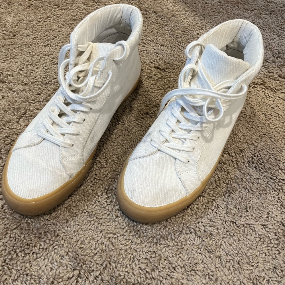 Madewell Sidewalk High-top Sneakers in Recycled Canvas - Picture 4 of 6
